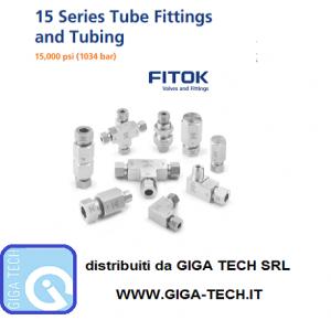 Tube fittings for pressures up to 15000 psi